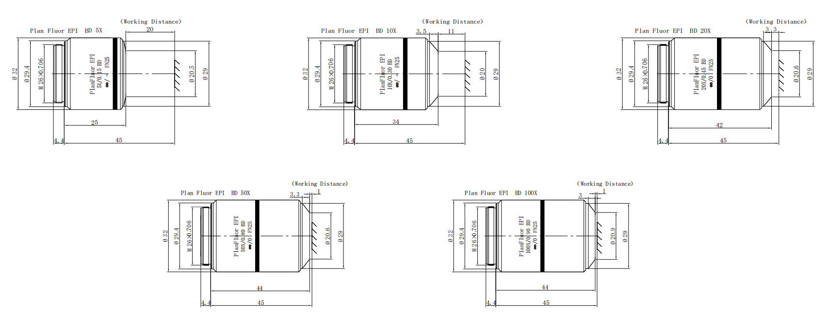 Appearance dimension diagram