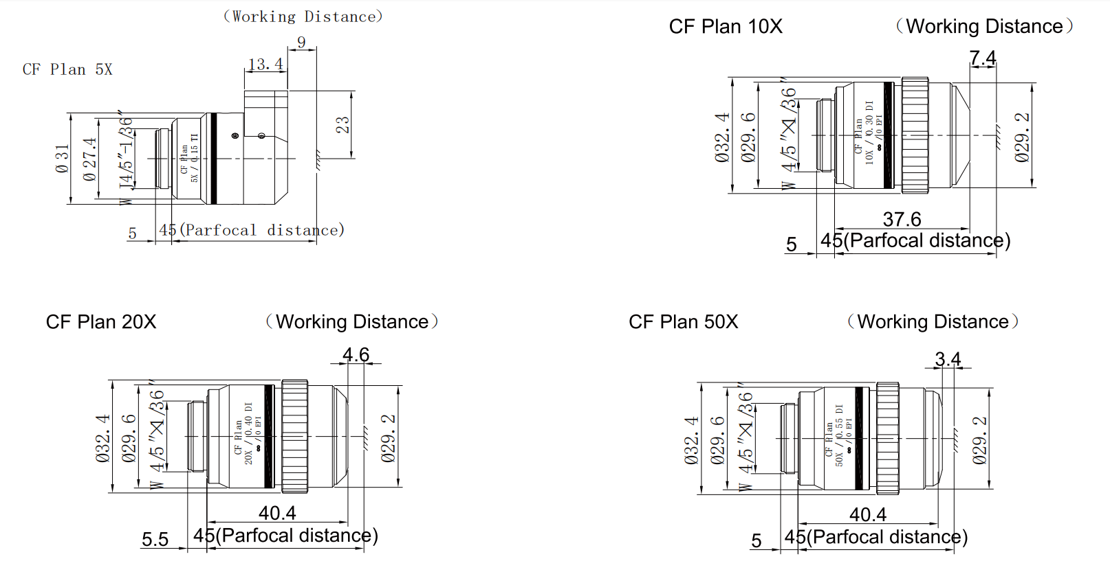 Appearance dimension diagram