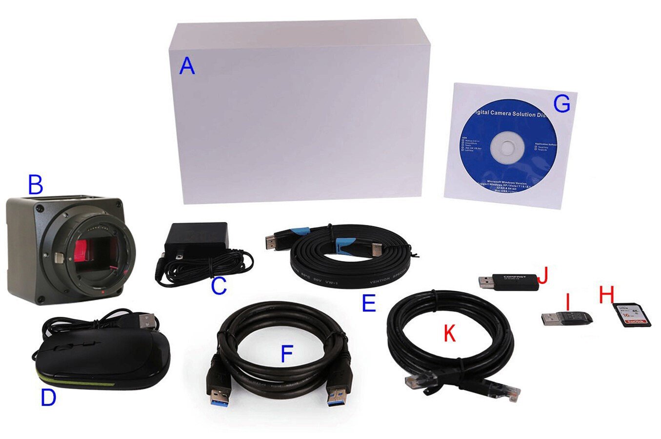 X7FCAM4K16MPA_EFL Camera Packing Information